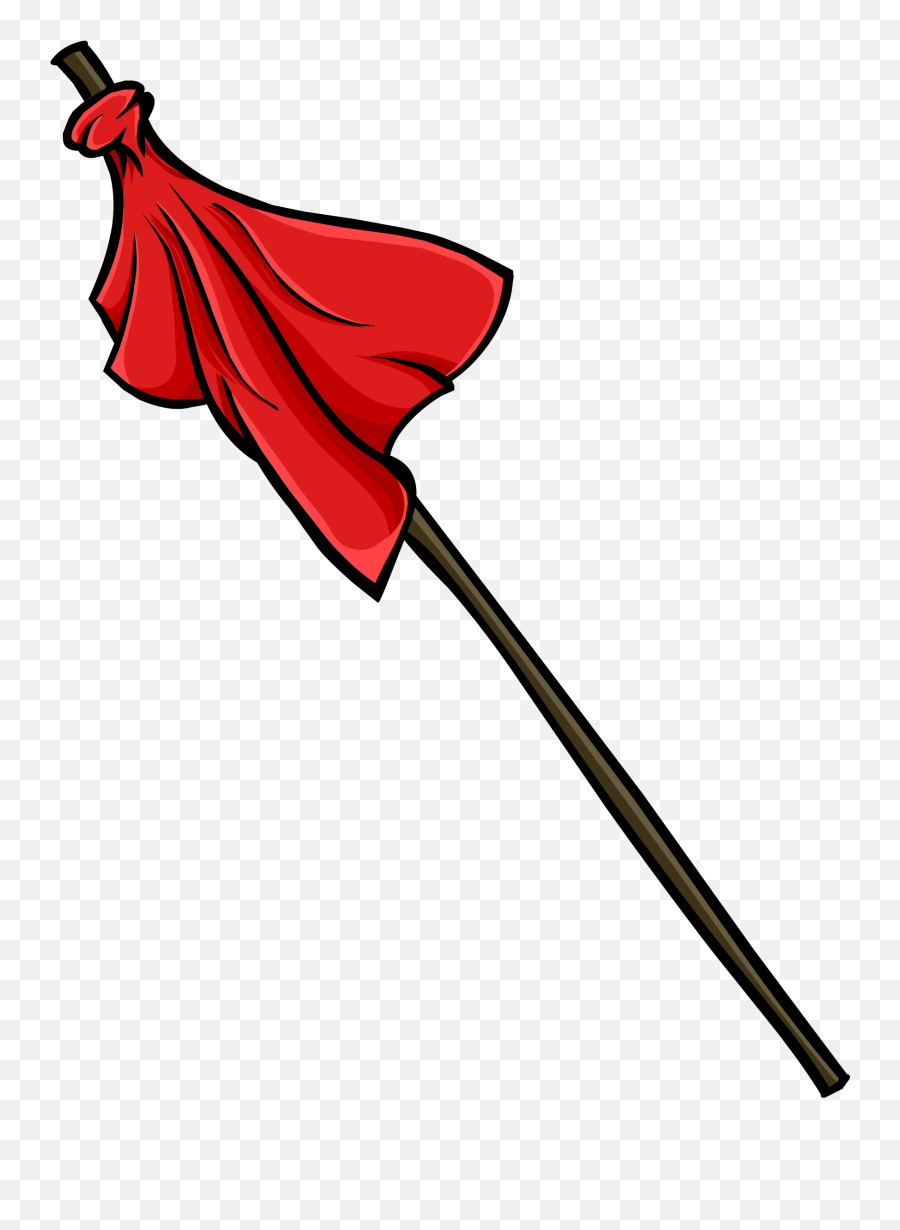 Red Flag - Club Penguin Flag Item Emoji,Red Flag Png