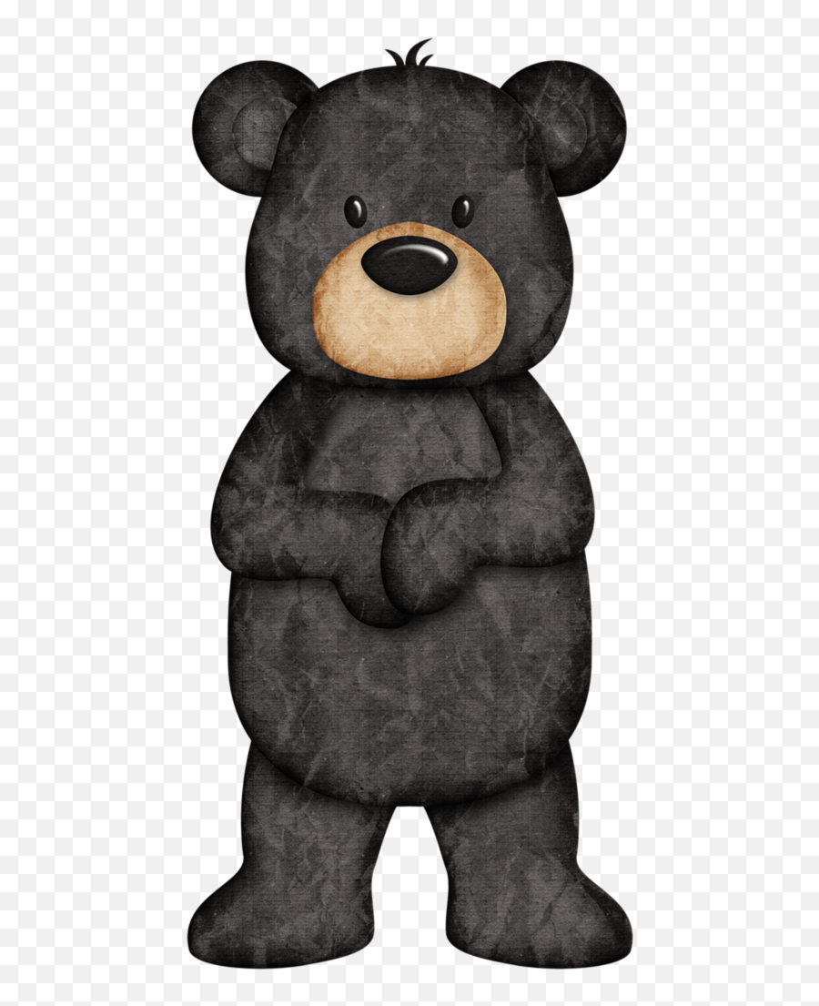 Colors Clipart Bears Colors Bears Transparent Free For - Cute Black Bear Clipart Emoji,Bear Png