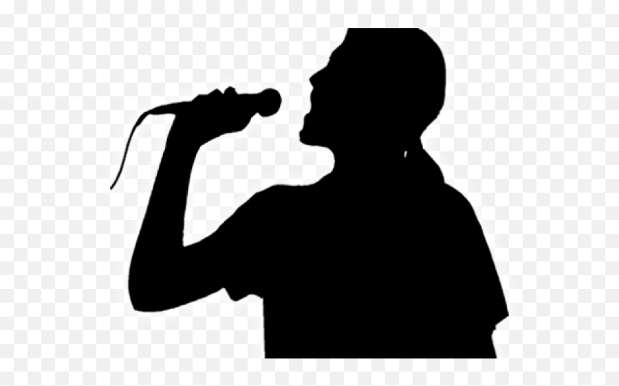 Download Male Singer Clip Art Png Image With No Background - Free Silhouette Singer Transparent Emoji,Singer Clipart