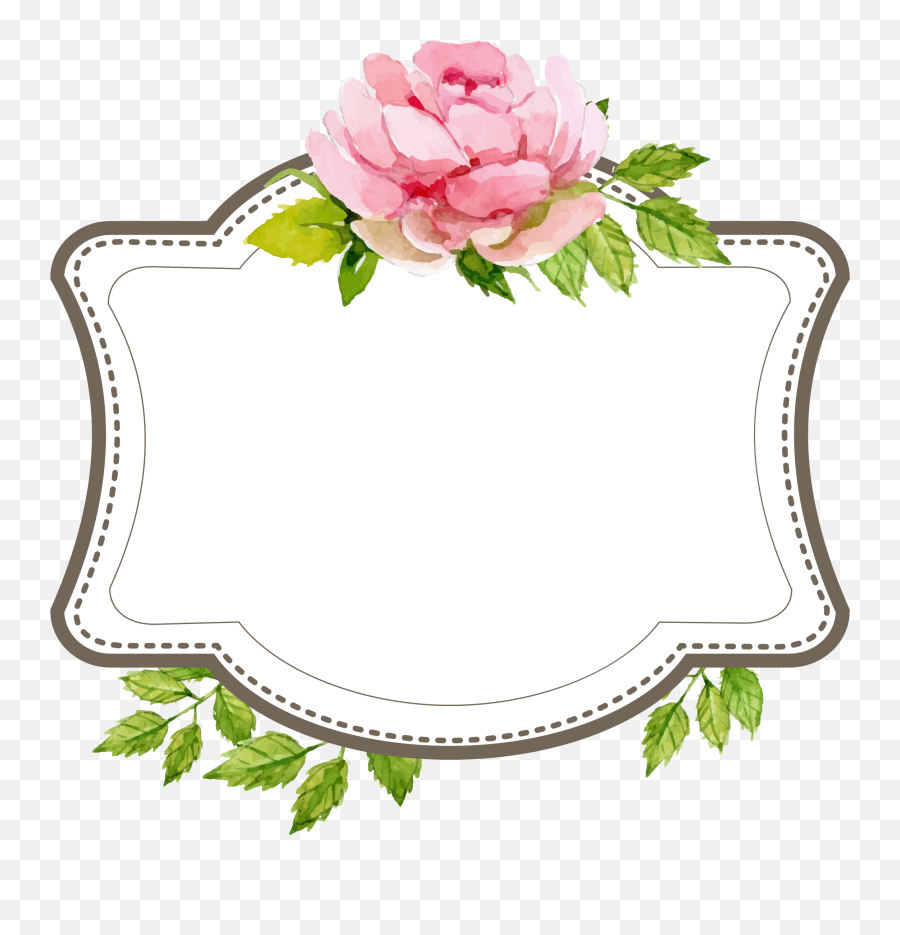 Download Beautiful Text Engagement Label Wedding Border - Wedding Text Box Vector Emoji,Beautiful Clipart