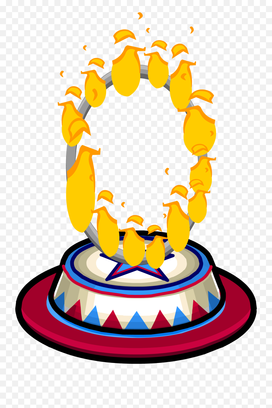 Ring O Fire - Ring Of Fire Club Penguin Emoji,Ring Of Fire Png