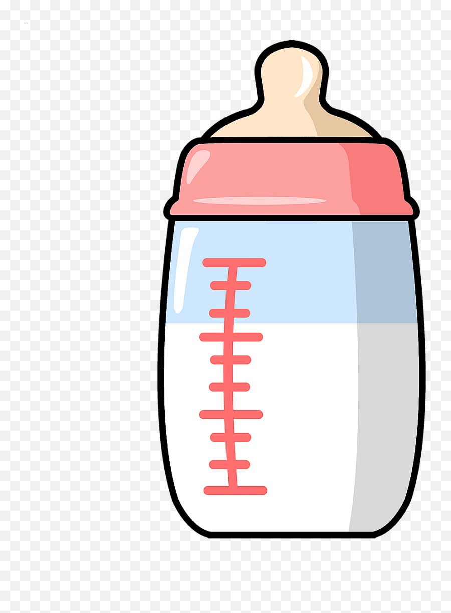 Download Baby Milk Bottle Png Clipart - Baby Bottle Clipart Emoji,Baby Bottle Clipart