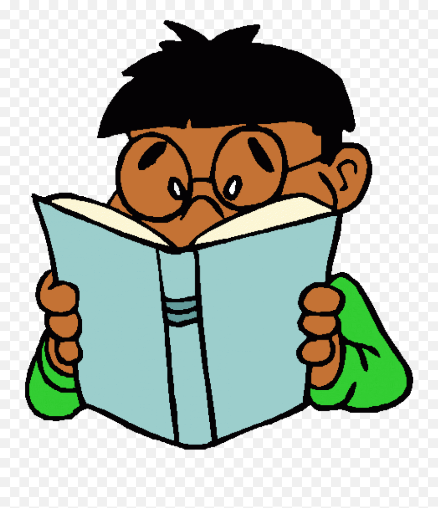 Clipart Books Reading Picture 2386944 Clipart Books Reading - Student Reading Clipart Emoji,Books Clipart