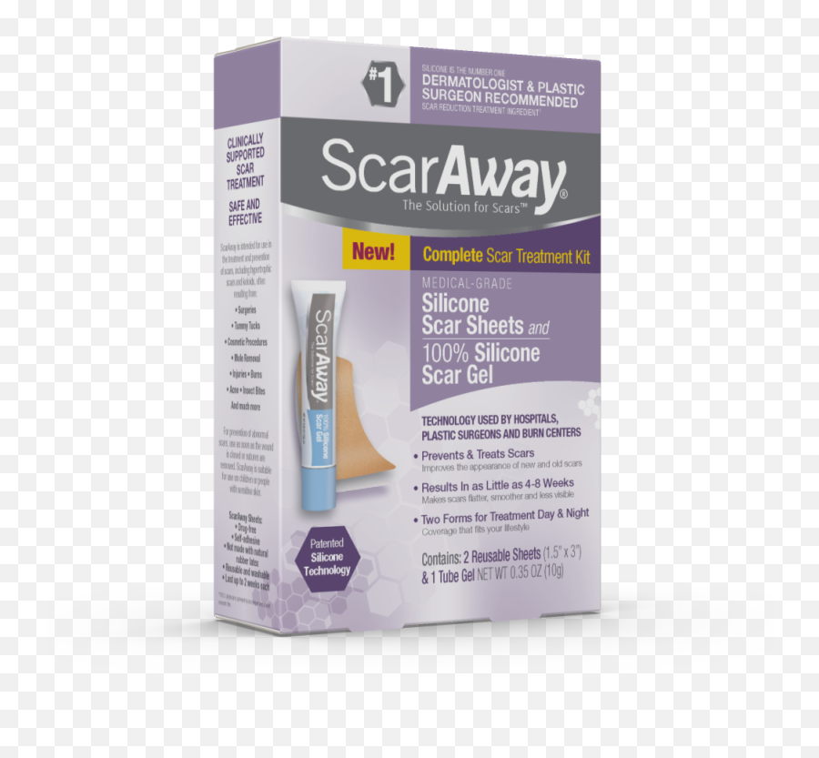Scaraway Complete Scar Treatment Kit Emoji,Scars Png