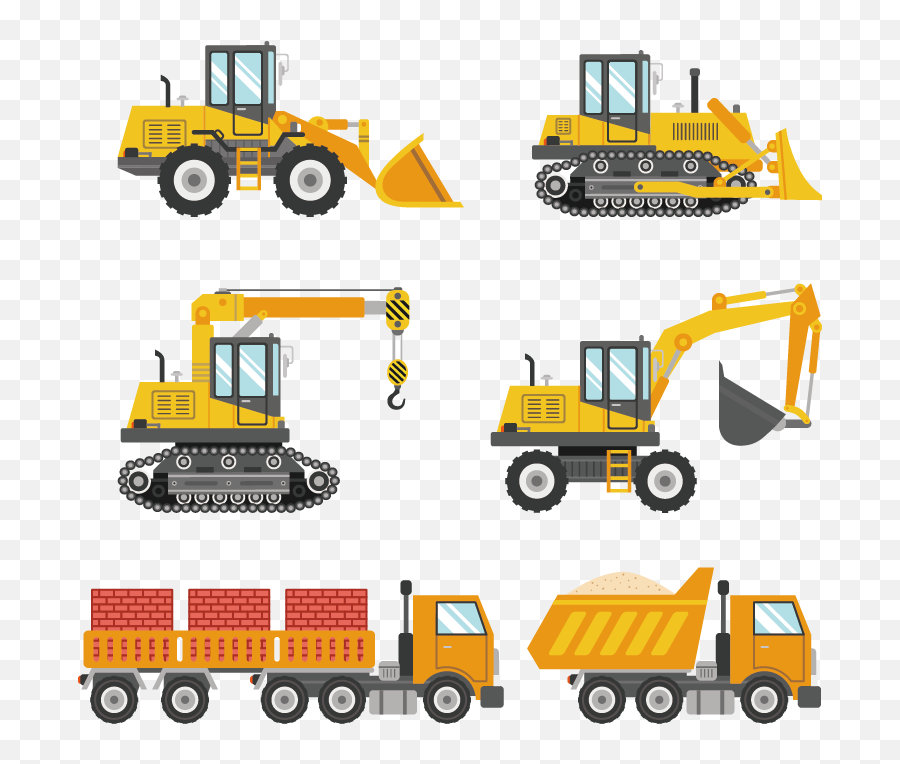 Sticker Excavator Wall Decal Truck Emoji,Construction Vehicle Clipart