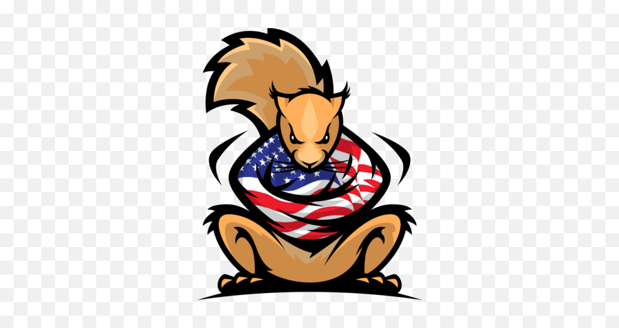 Squirrel And Straitjacket Independence Tee U2013 Axe Caps Emoji,Squirrel Logo