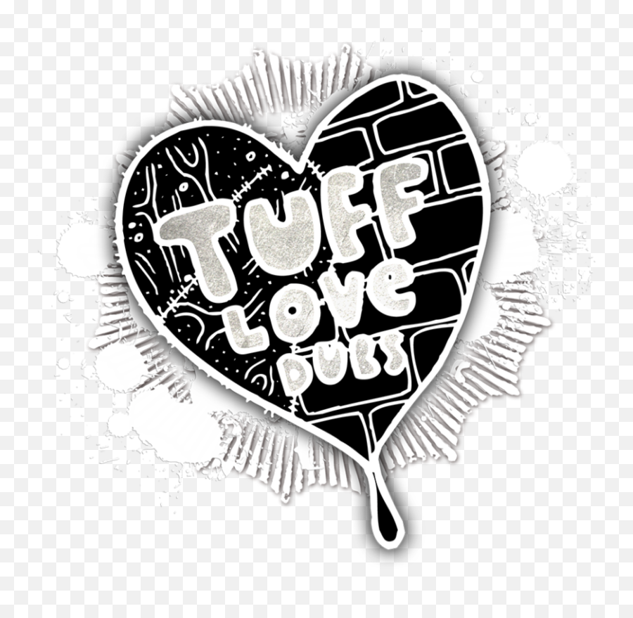 Tuff Love Dubs - Round Label Logo Medium Hallucination Girly Emoji,Medium Logo