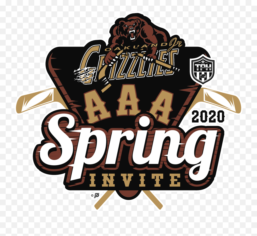 Oakland Grizzlies Aaa Spring Invite - Total Package Hockey Emoji,Griz Logo