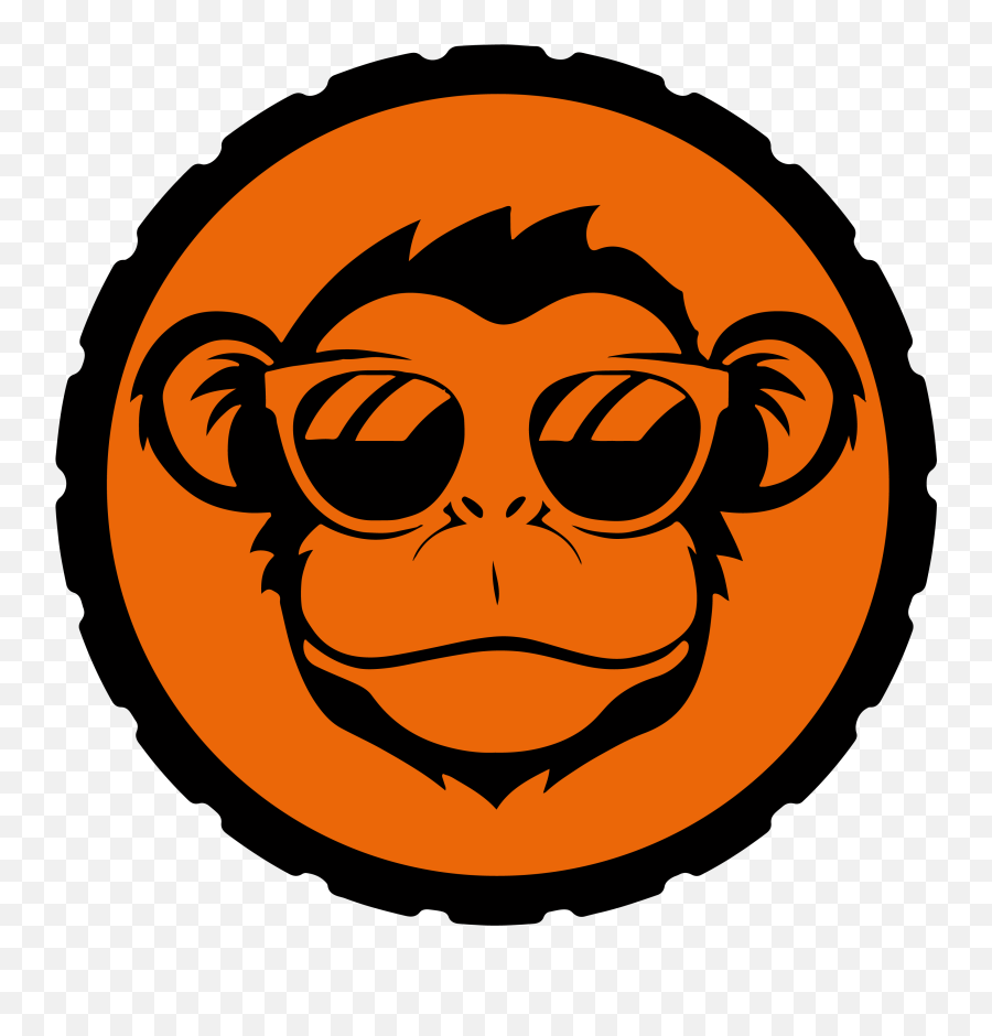 Funny Monkey Logo Png Image With No - Funny Monkey Logo Emoji,Monkey Logo