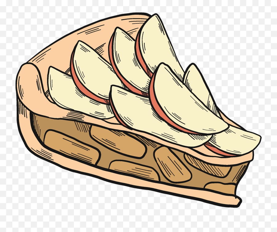 Piece Of Apple Pie Clipart - Apple Pie Clipart Emoji,Apple Pie Clipart
