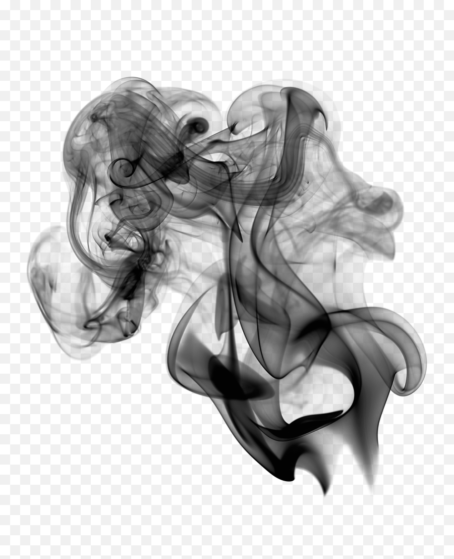 Black Smoke Smoke Painting Drip Art - Picsart Transparent Smoke Png Emoji,Smoke Png