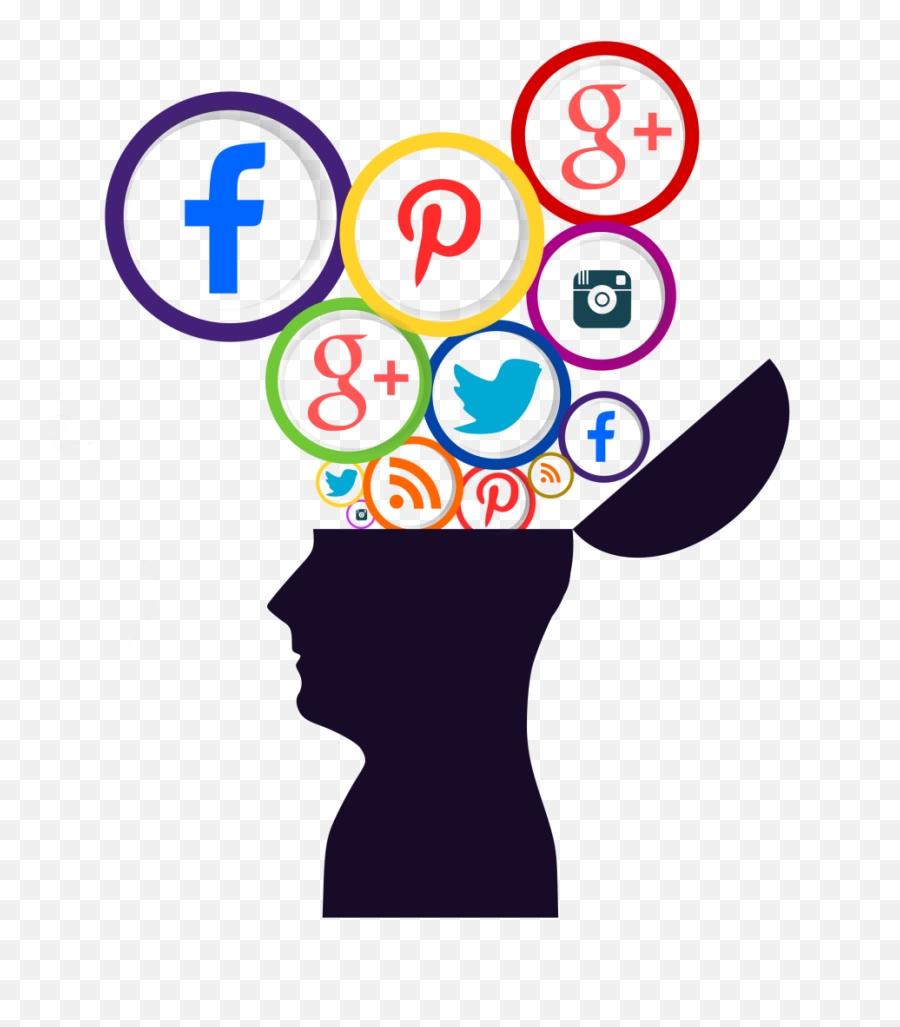 Intelligent Clipart Social Media Brain - Social Media Brain Social Media Brain Transparent Emoji,Social Media Clipart
