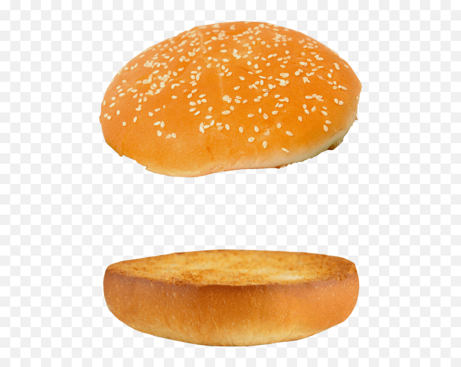Download Hd Burger Bun Png - Hamburger Transparent Png Image Transparent Burger Buns Png Emoji,Hamburger Png