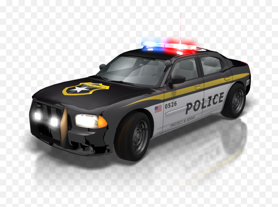 Police Lights - Animated Police Car Clipart Emoji,Police Lights Png