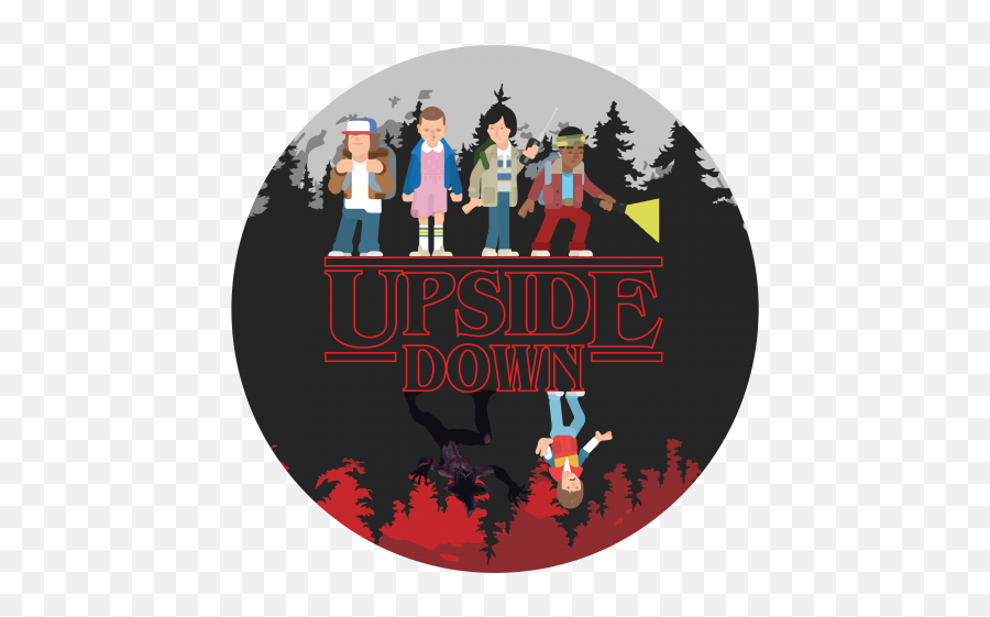 Download Stranger Things Png Image With - Cartoon Stranger Things Clipart Emoji,Stranger Things Png