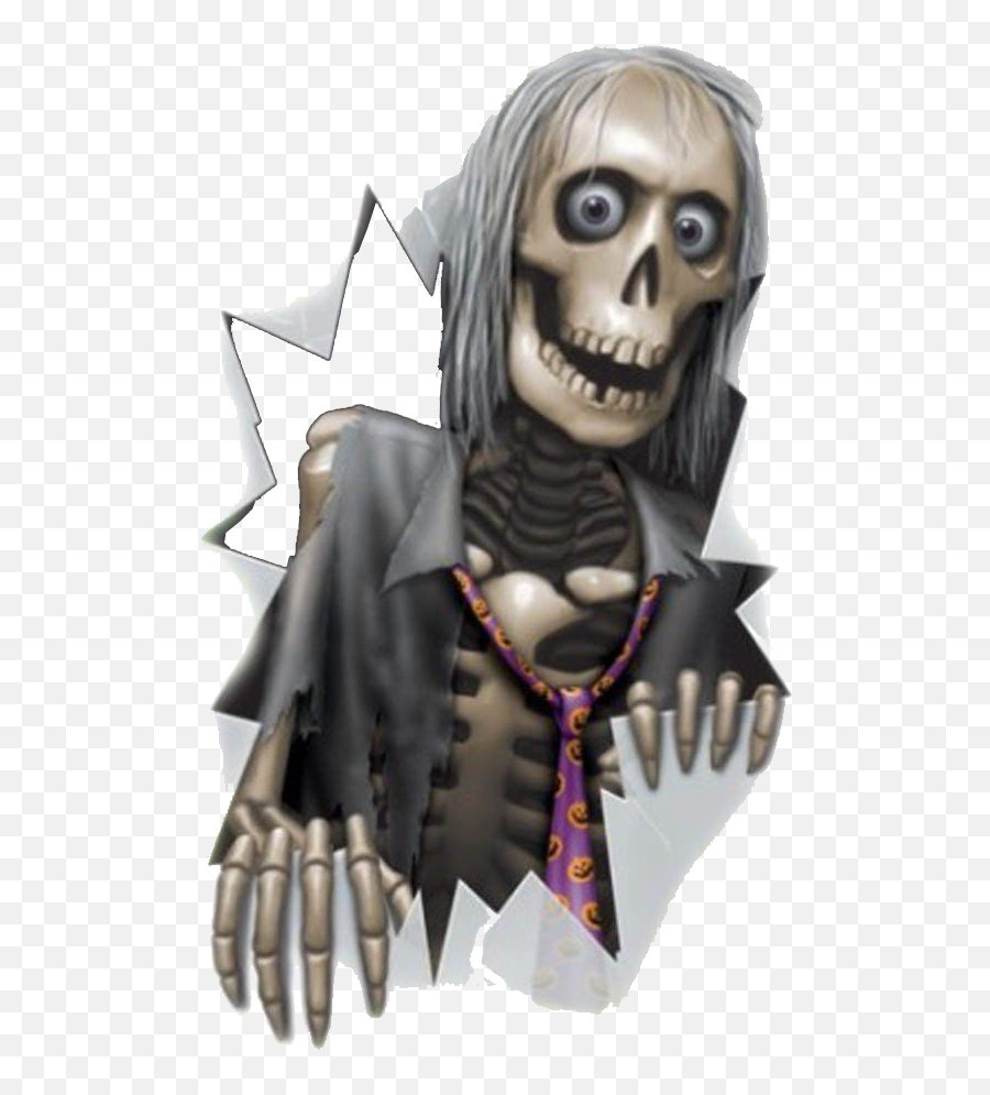 Skeleton Through Window Halloween Png Free Png Images Emoji,Ghost Transparent Background