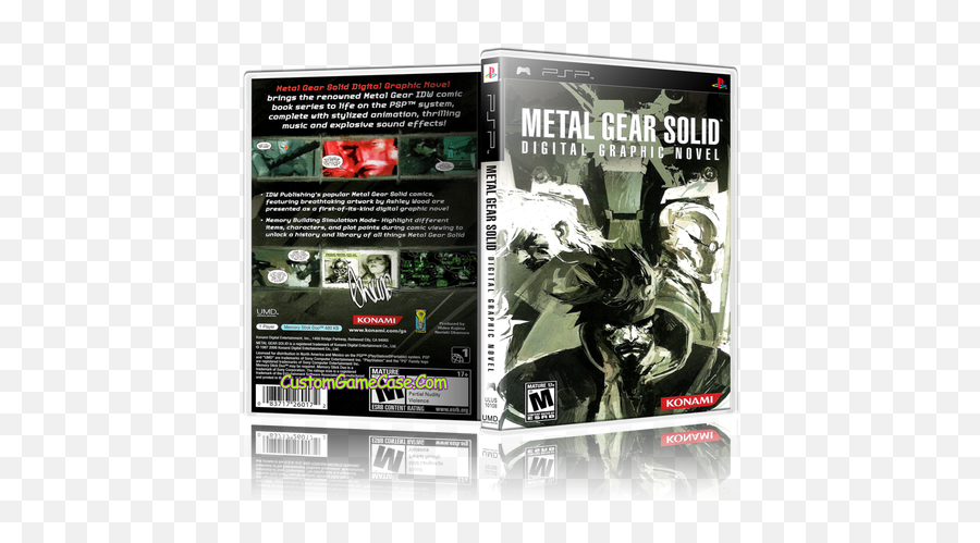 Metal Gear Solid Digital Graphic Novel - Sony Playstation Metal Gear Digital Novel Psp Emoji,Metal Gear Solid Logo