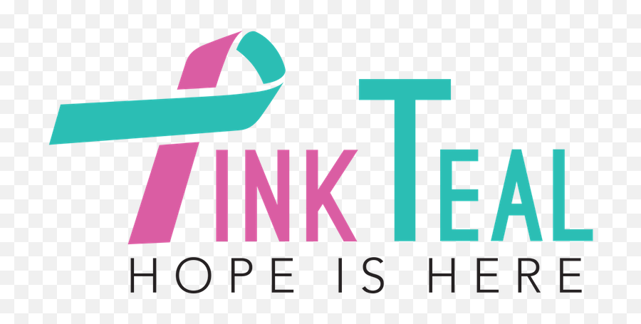 Community Event First Annual Pink Teal Luncheon For Womenu0027s - Vertical Emoji,Cancer Ribbon Png