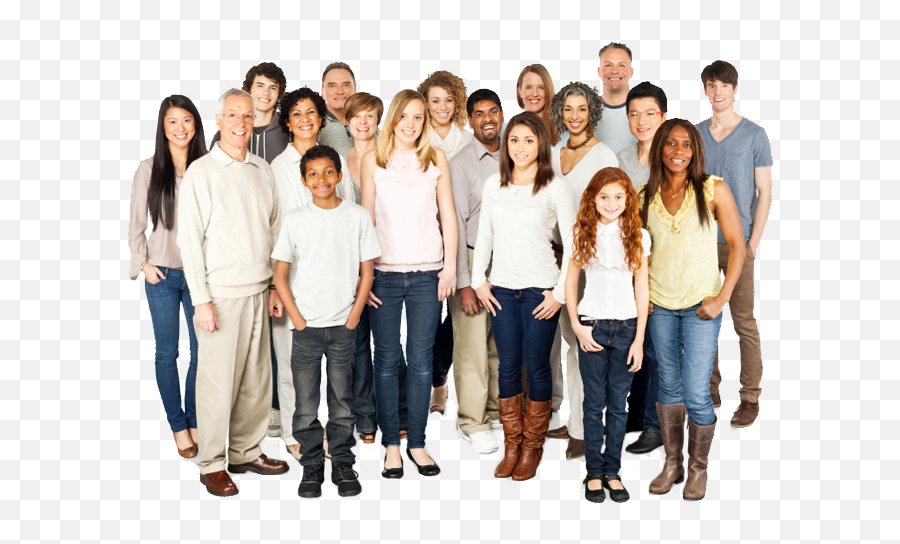 Diverse Group Of People Png Download - Diverse Group Of People Png Emoji,Group Of People Png