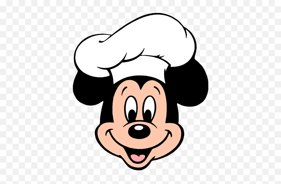 Mickey Mouse Chef Clipart - Mickey Mouse Chef Png Emoji,Chefs Hat Clipart