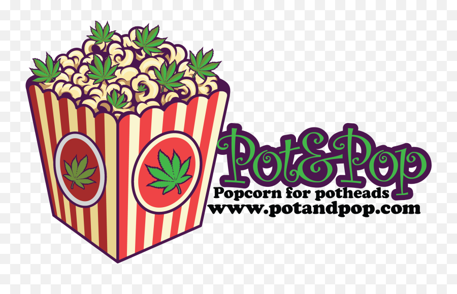 Free Vector Logo Pot N Popcorn Logo Icon And Text - Language Emoji,Pop Smoke Logo