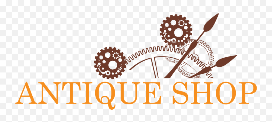 Antiques Shop - Logo Emoji,Aesthetic Clock Logo