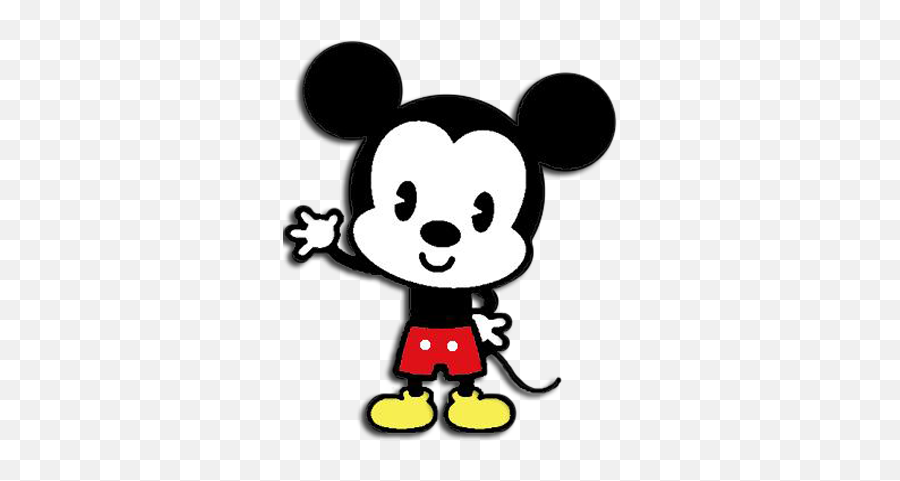 Mickey Mouse Emoticons Disney Cuties Mickey Mouse Png - Mickey Mouse Png Cute Emoji,Mickey Head Png