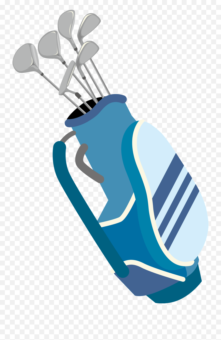Golf Bag Clipart - Transparent Golf Bag Clipart Emoji,Golf Clipart