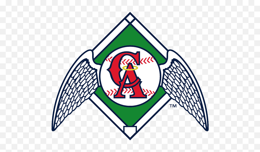 Los Angeles Angels Of Anaheim - Old California Angels Logo Emoji,Los Angeles Angels Logo