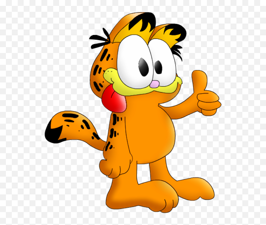 Garfield Funny Image - Dibujo Animado De Garfield Emoji,Garfield Png