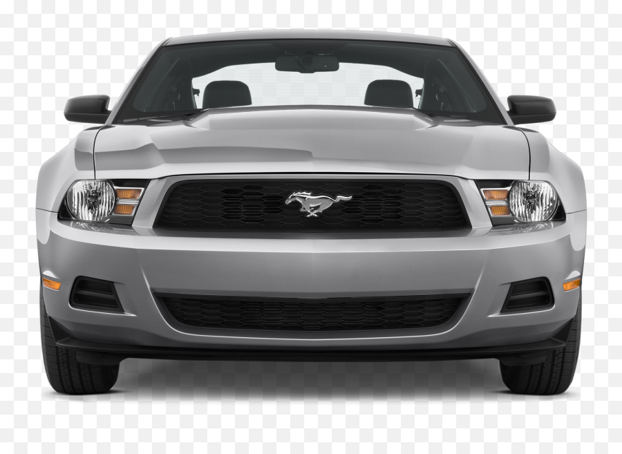 Front View Muscle Car Grill Transparent 418223 - Png Images 2014 Mustang Headlights Emoji,Muscle Car Clipart