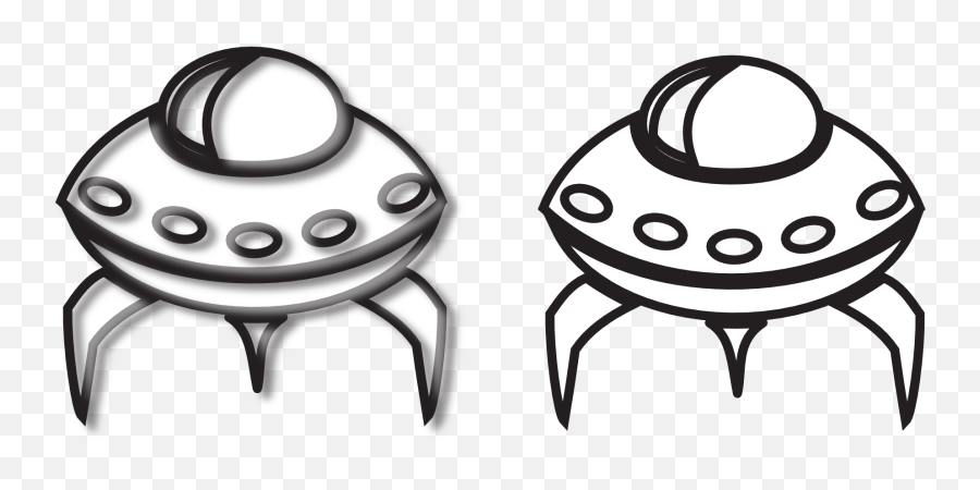 Drawn Spaceship Alien - Spaceship Alien Coloring Pages Emoji,Alien Spaceship Png