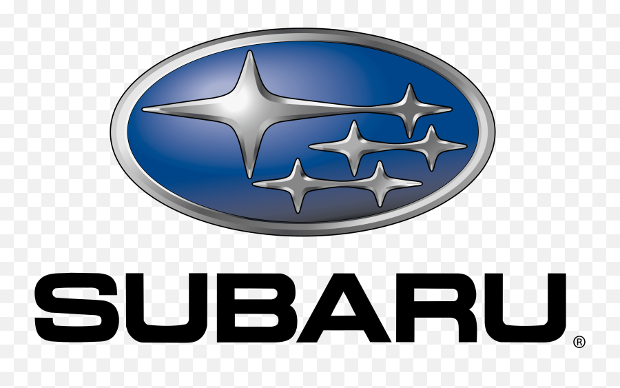 History Of The Subaru Emblem - Subaru Logo Emoji,Subaru Logo