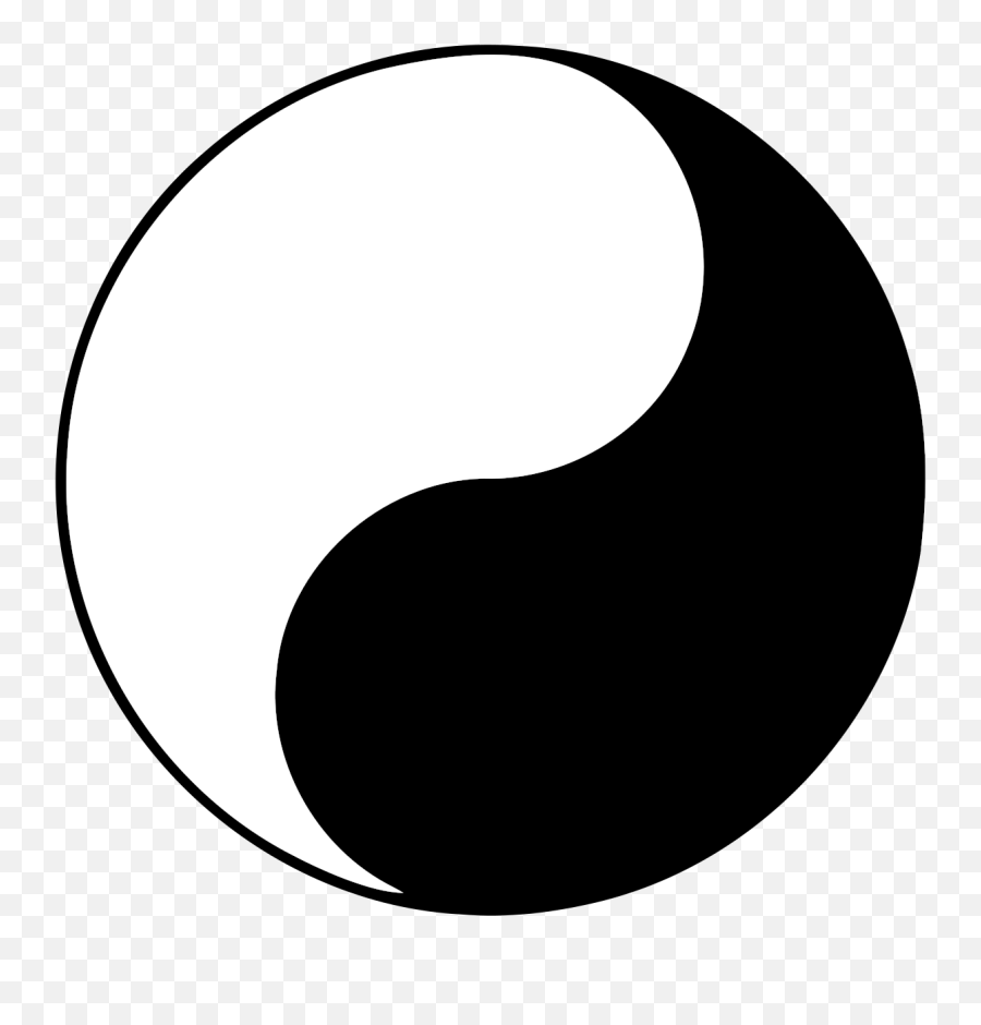 Yin And Yang - Wikipedia Emoji,Wu Tang Logo Outline