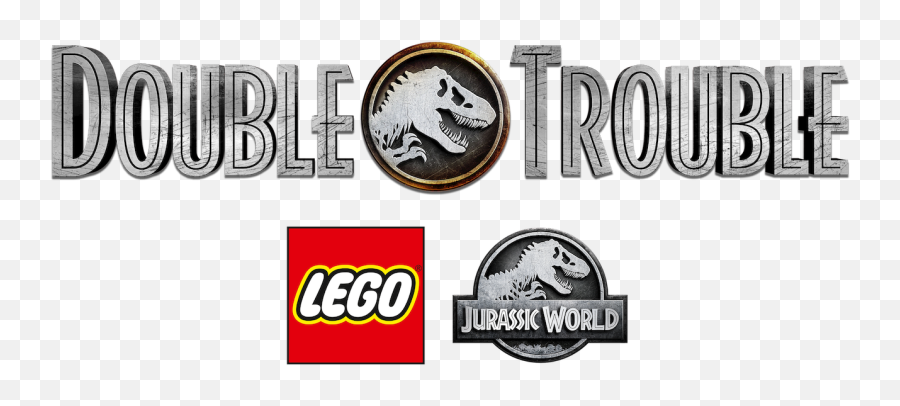 Jurassic World Double Trouble Netflix Emoji,Double R Logo