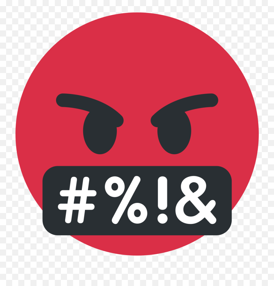 Face With Symbols On Mouth Emoji - What Emoji,Lips Emoji Png
