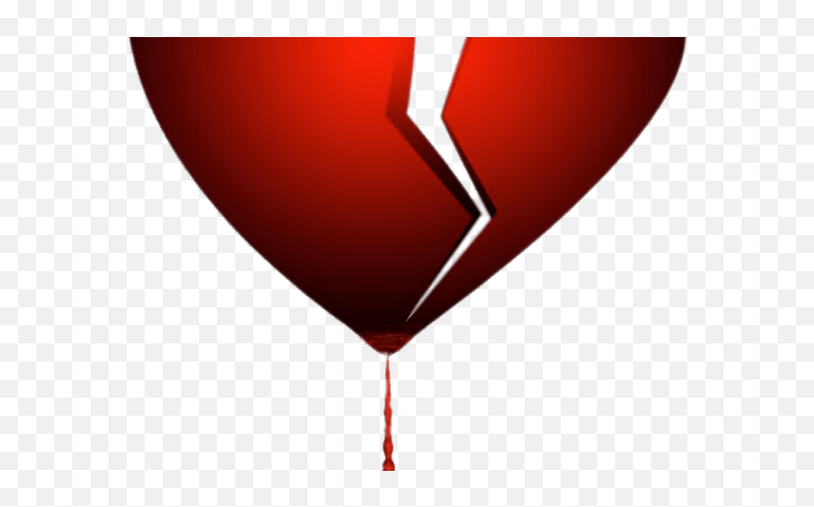 Broken Heart Clipart Brocken - Stemware Emoji,Broken Heart Clipart