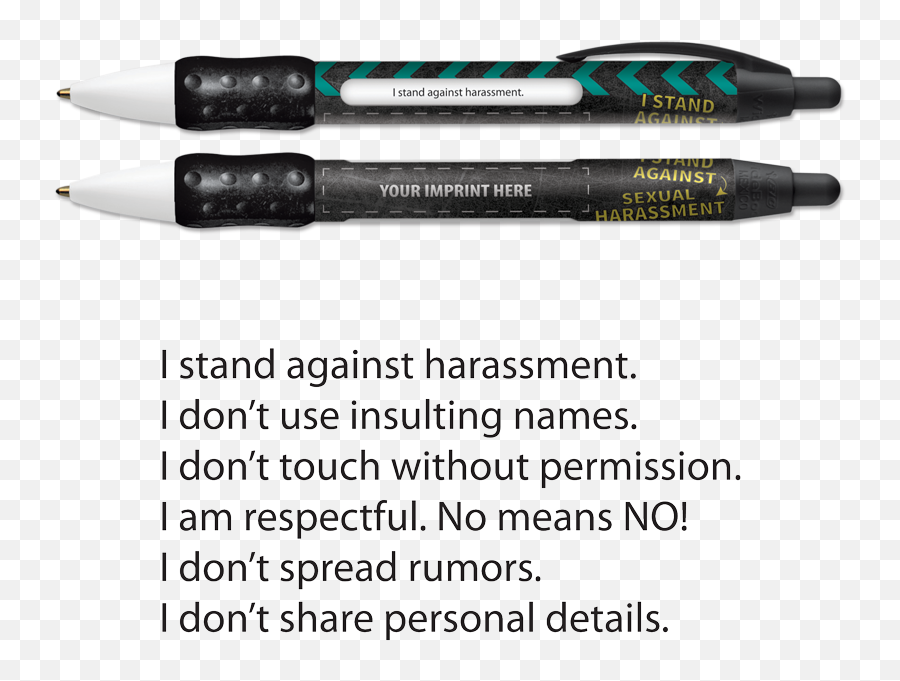 Sexual Harassment Bic Message Pen Emoji,Bic Pen Logo