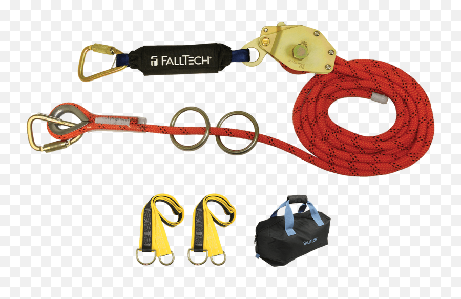 Falltech 77602k - 60u0027 Temporary Rope Hll System 2person Emoji,Rope Circle Png