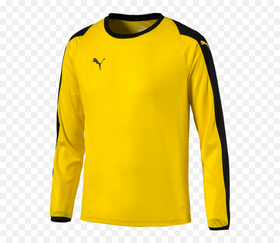Download Puma Liga Gk Shirt - Longsleeved Tshirt Png Image Puma T Shirt Png Emoji,Black Shirt Png