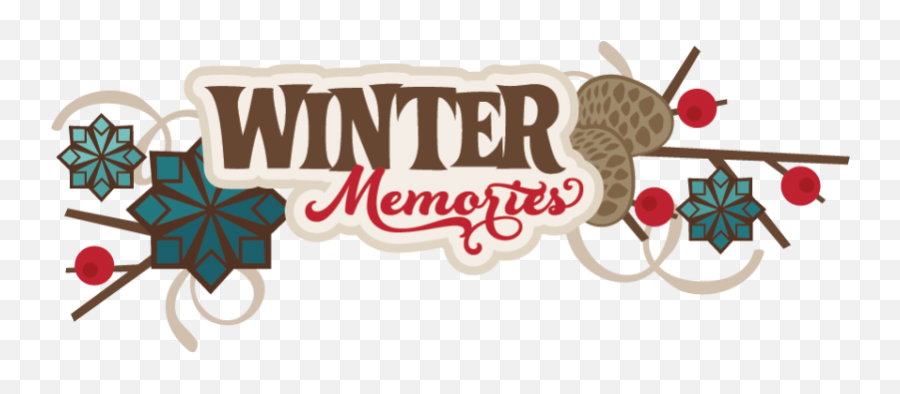 Winter Memories Svg Cutting File Free - Language Emoji,Memories Clipart