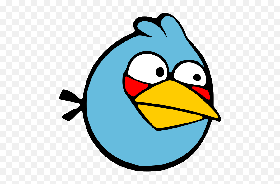 Blue Angry Birds Png Transparent Background Free Download - Transparent Angry Birds Blue Emoji,Bird Transparent Background