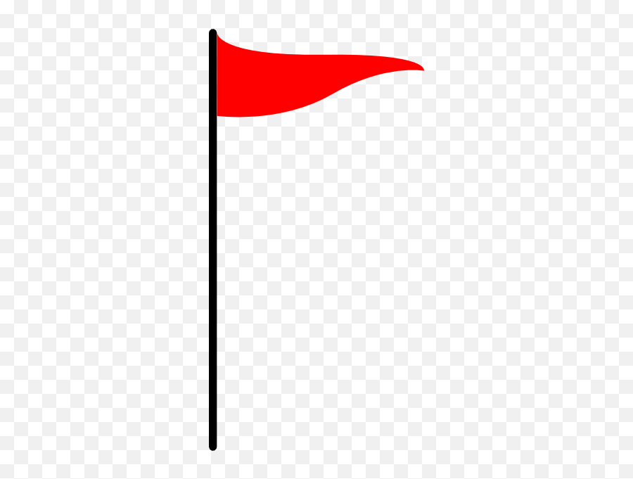 Red Flag Clip Art At Clker - Vertical Emoji,Red Flag Png