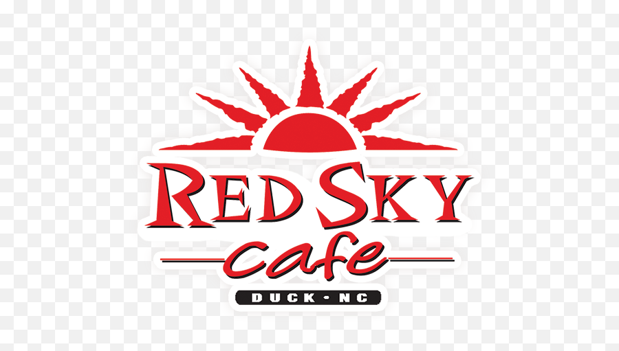Red Sky Cafe Outer Banks - Language Emoji,Restaurant Logo With A Star