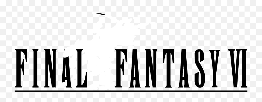 Final Fantasy Vi Logo Png Transparent - Final Fantasy 6 Logo Png Text Emoji,Final Fantasy 6 Logo