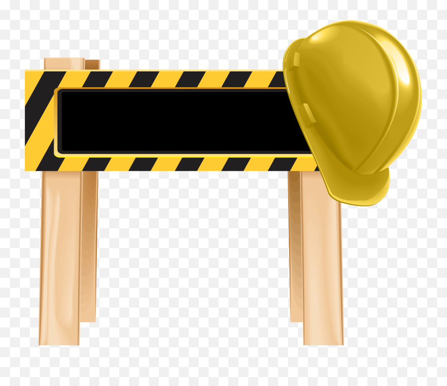 Under Construction Barrier Png Clip Art Emoji,Under Construction Clipart