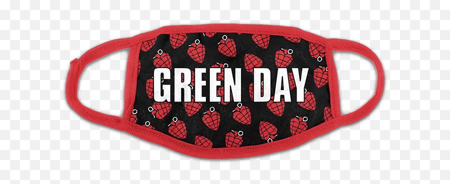 Green Day Face Masks Now Available In Emoji,Green Day Logo