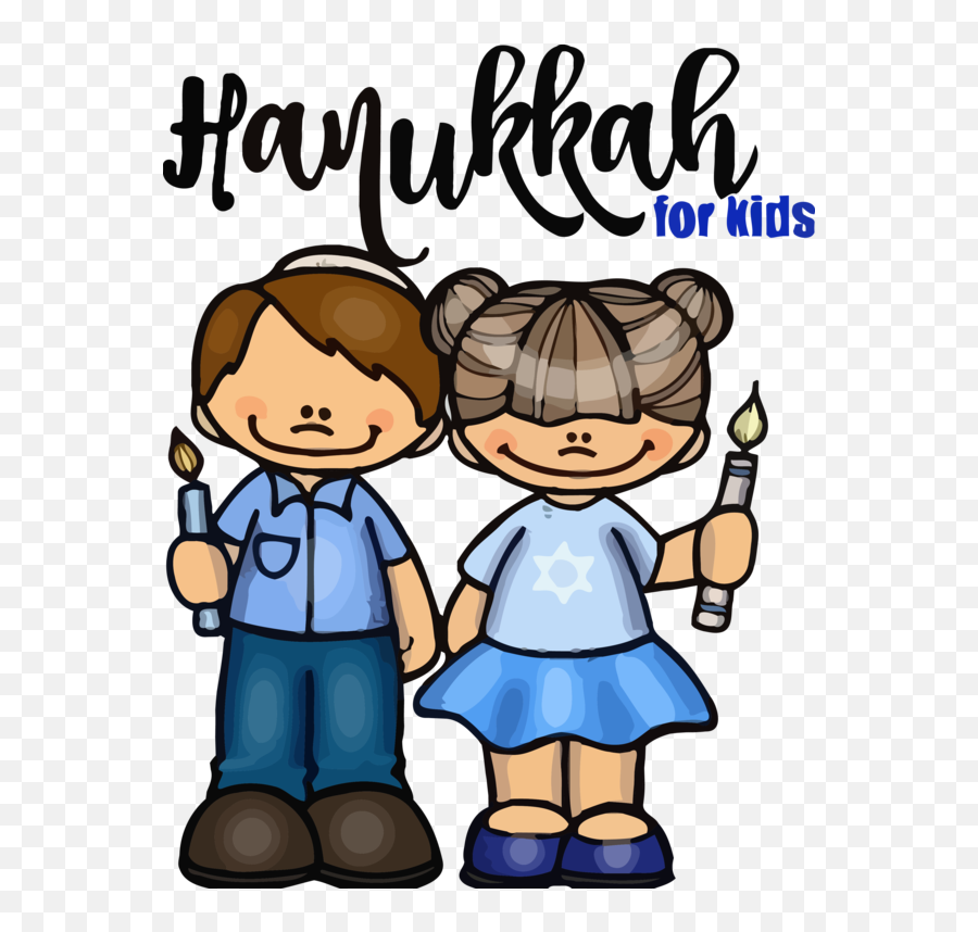 Hanukkah Cartoon Friendship Cheek - Transparent Happy Fall Clipart Emoji,Happy Hanukkah Clipart