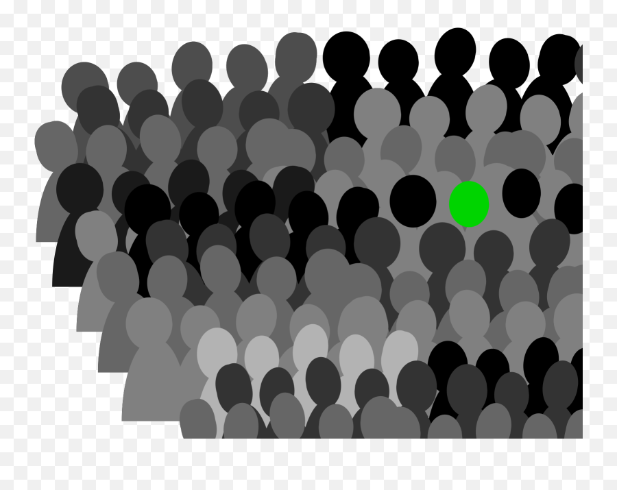 Crowd Svg Vector Crowd Clip Art - Svg Clipart Emoji,Crowd Of People Clipart