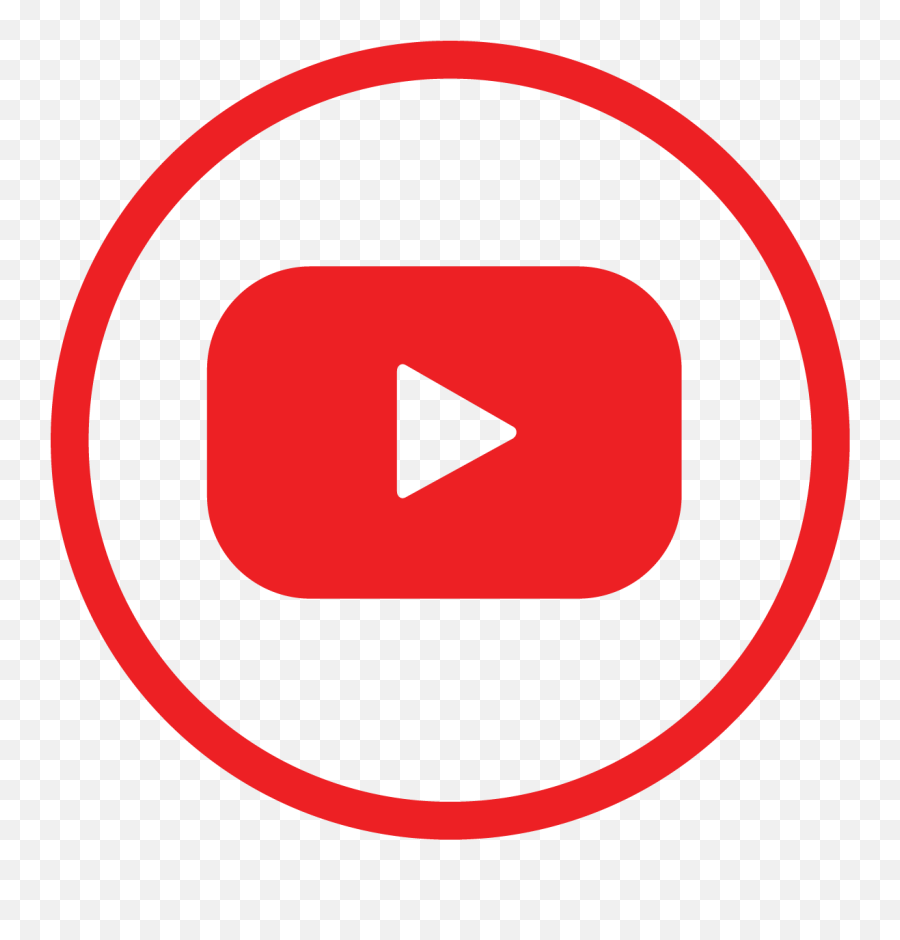 White Circle Youtube Icon - Youtube Play Button Thumbnail Emoji,Circle Twitter Png